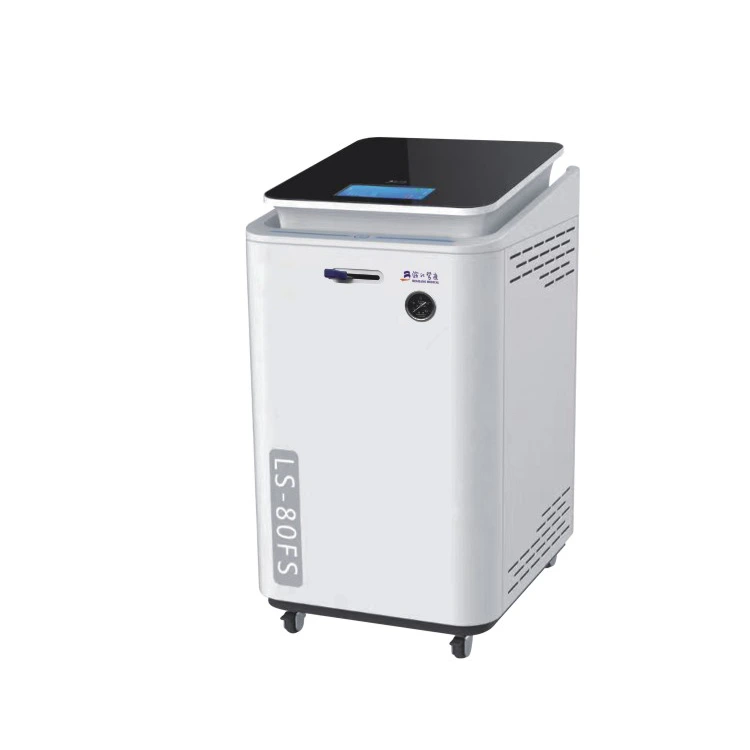 Navpični tlačni parni sterilizator, ročni preklopni pokrov